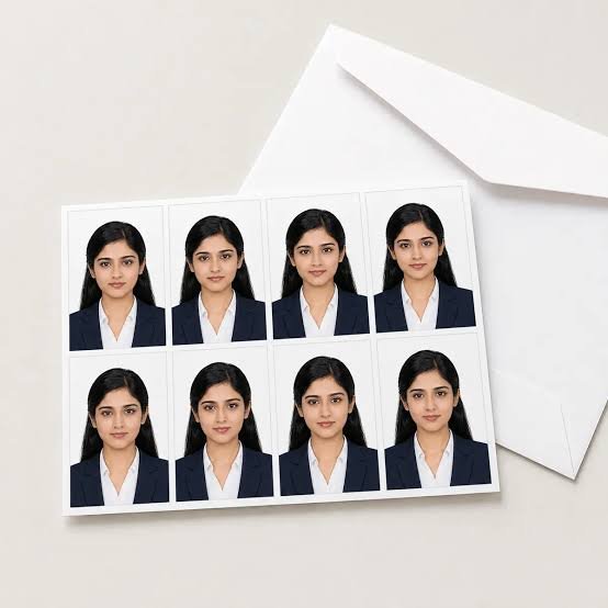 Passport Size Photographs sample